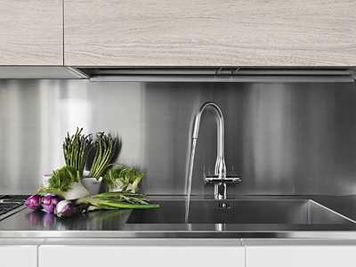 stainless steel sheet backsplash